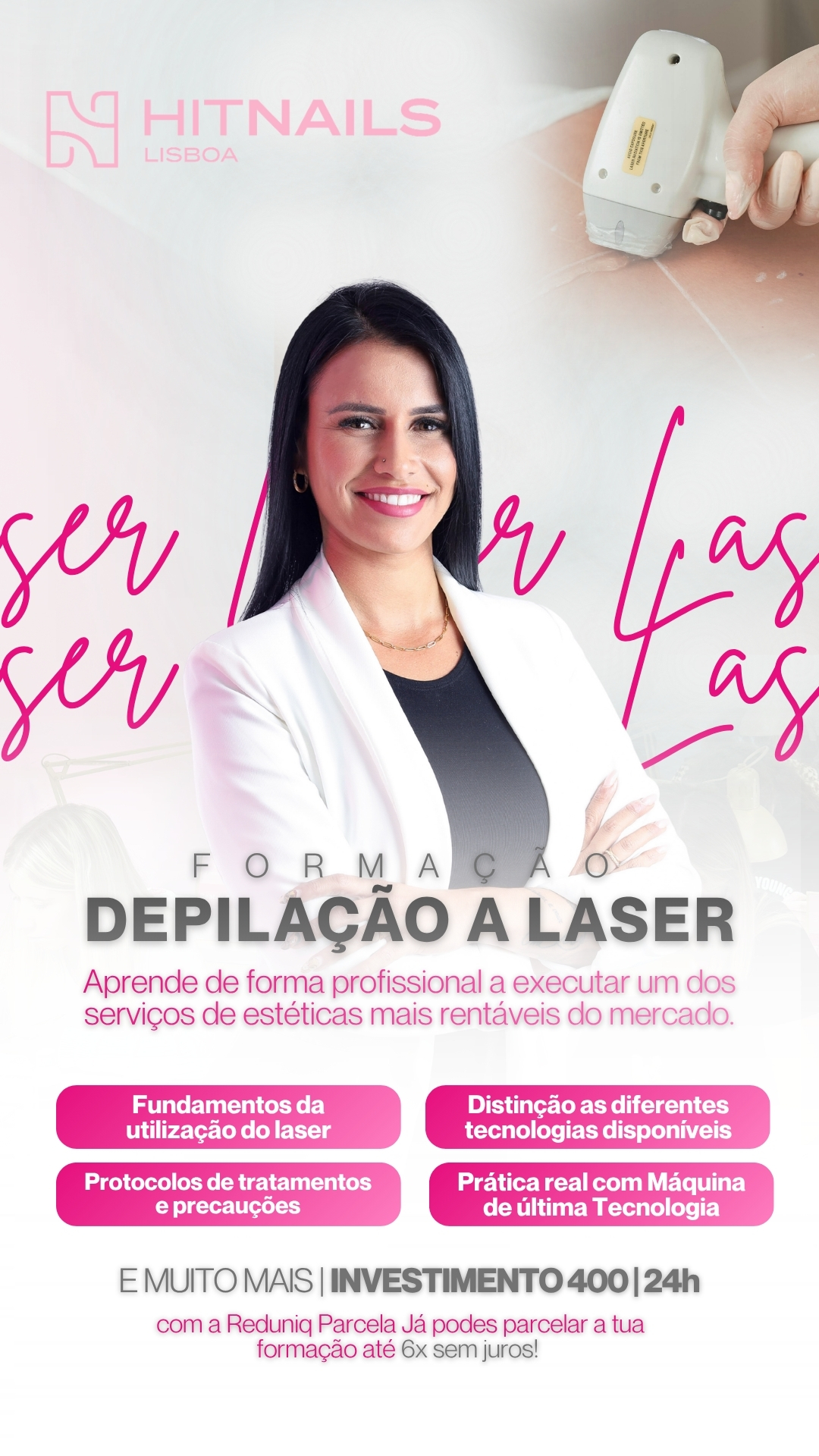 Formação Técnicas de Depilação a Laser