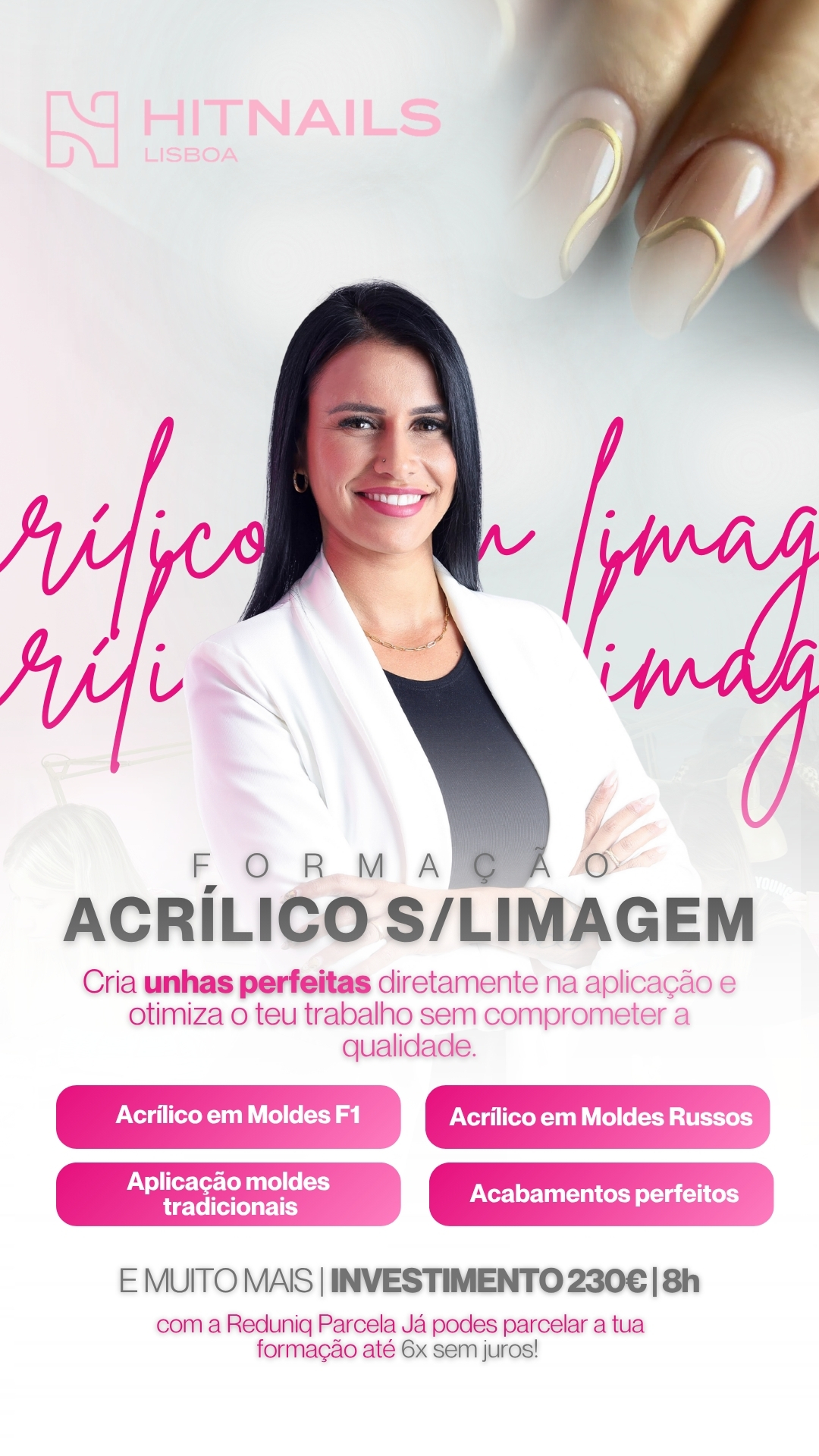 Acrílico sem Limagem